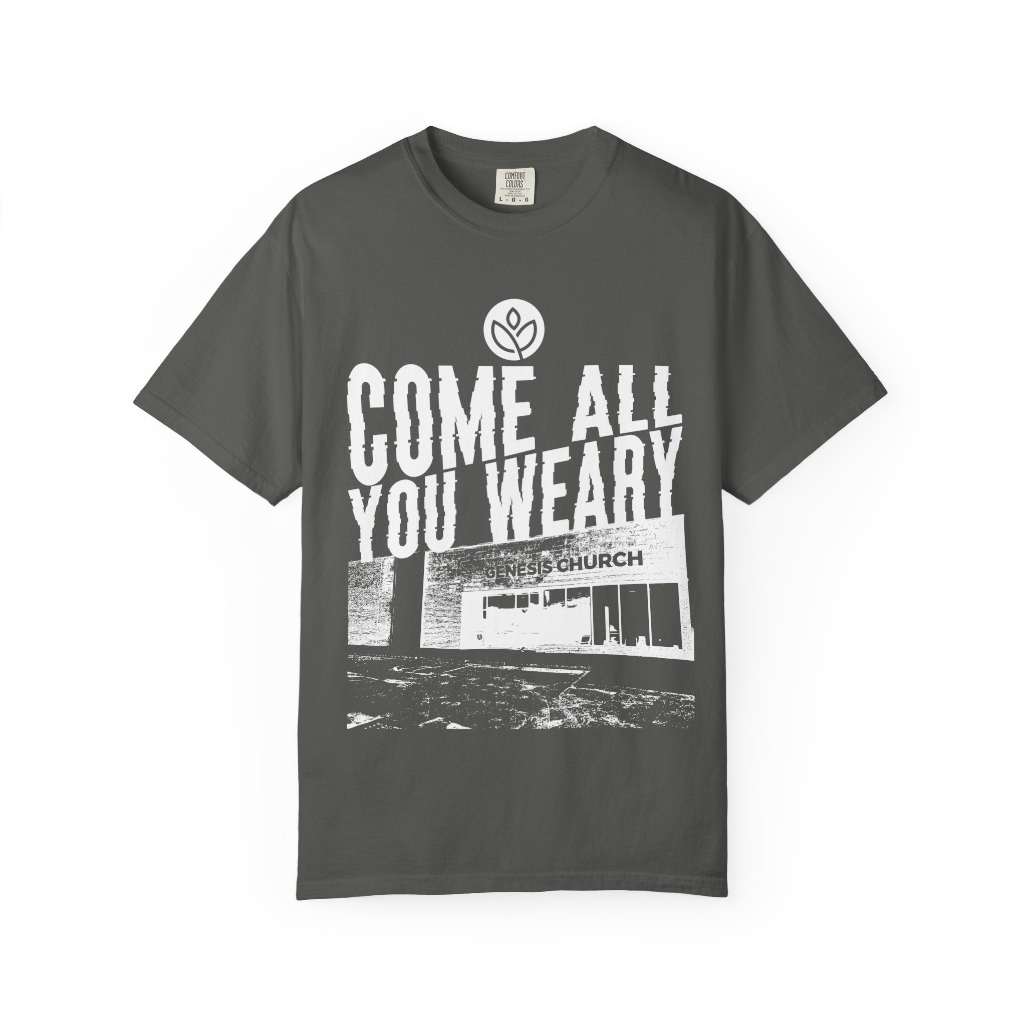 GC Come All You Weary (Front Only) |  Unisex Garment-Dyed Tee