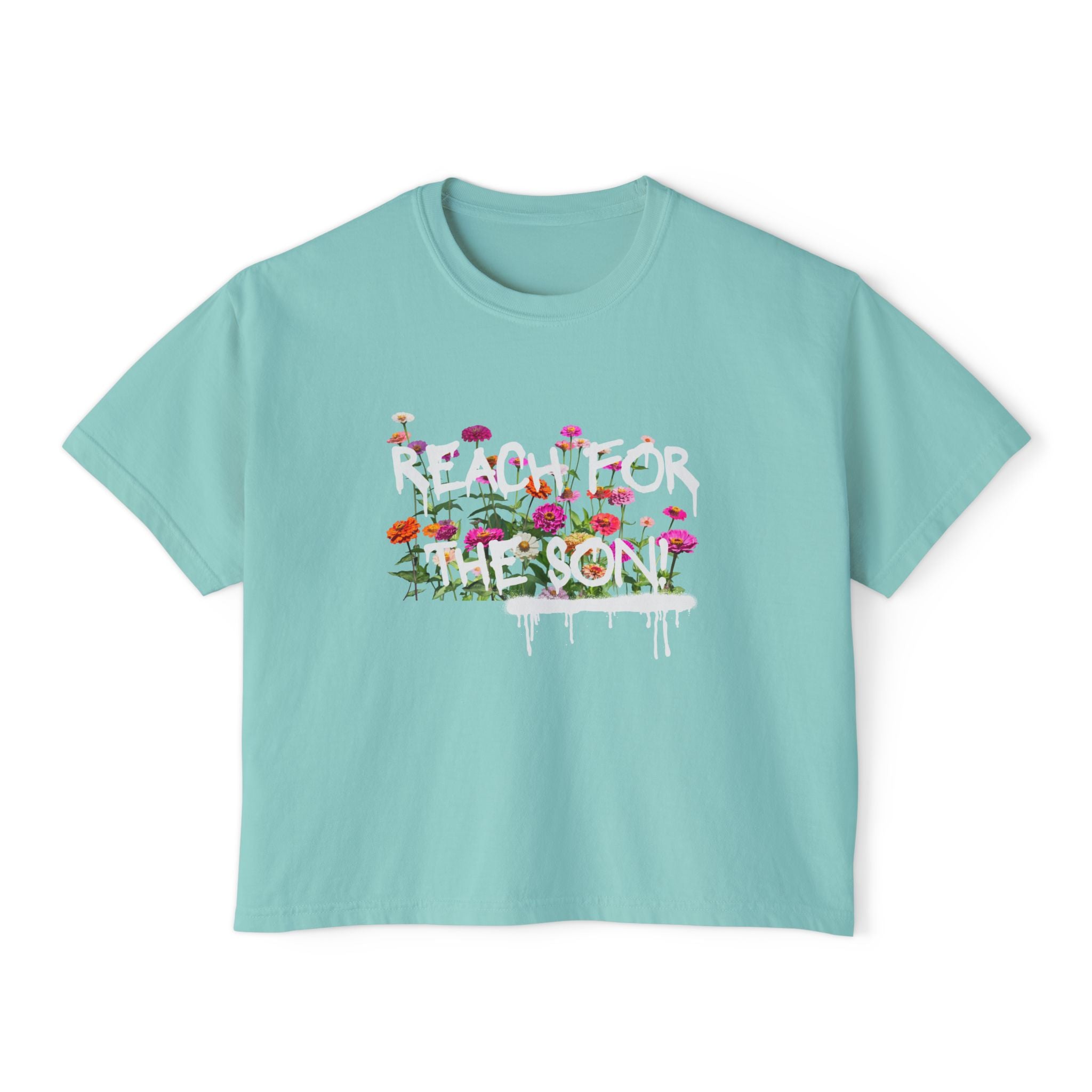 Reach For The Son | Woman's Boxy Tee