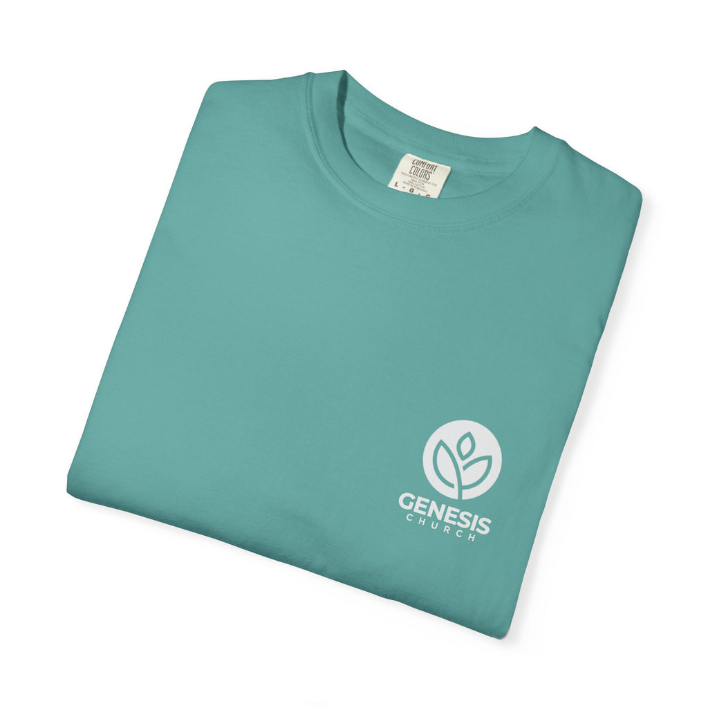 GC Come All You Weary (Front and Back) |  Unisex Garment-Dyed Tee