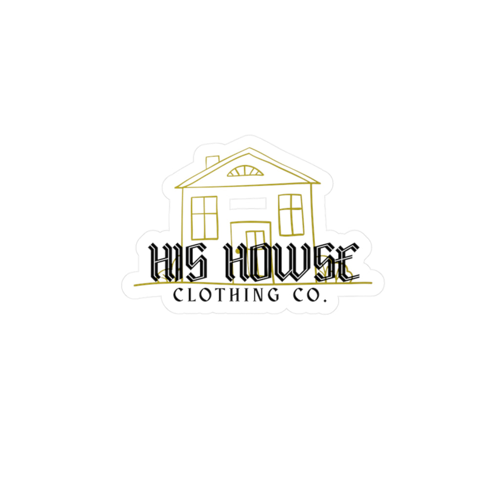 His Howse | Vinyl Sticker