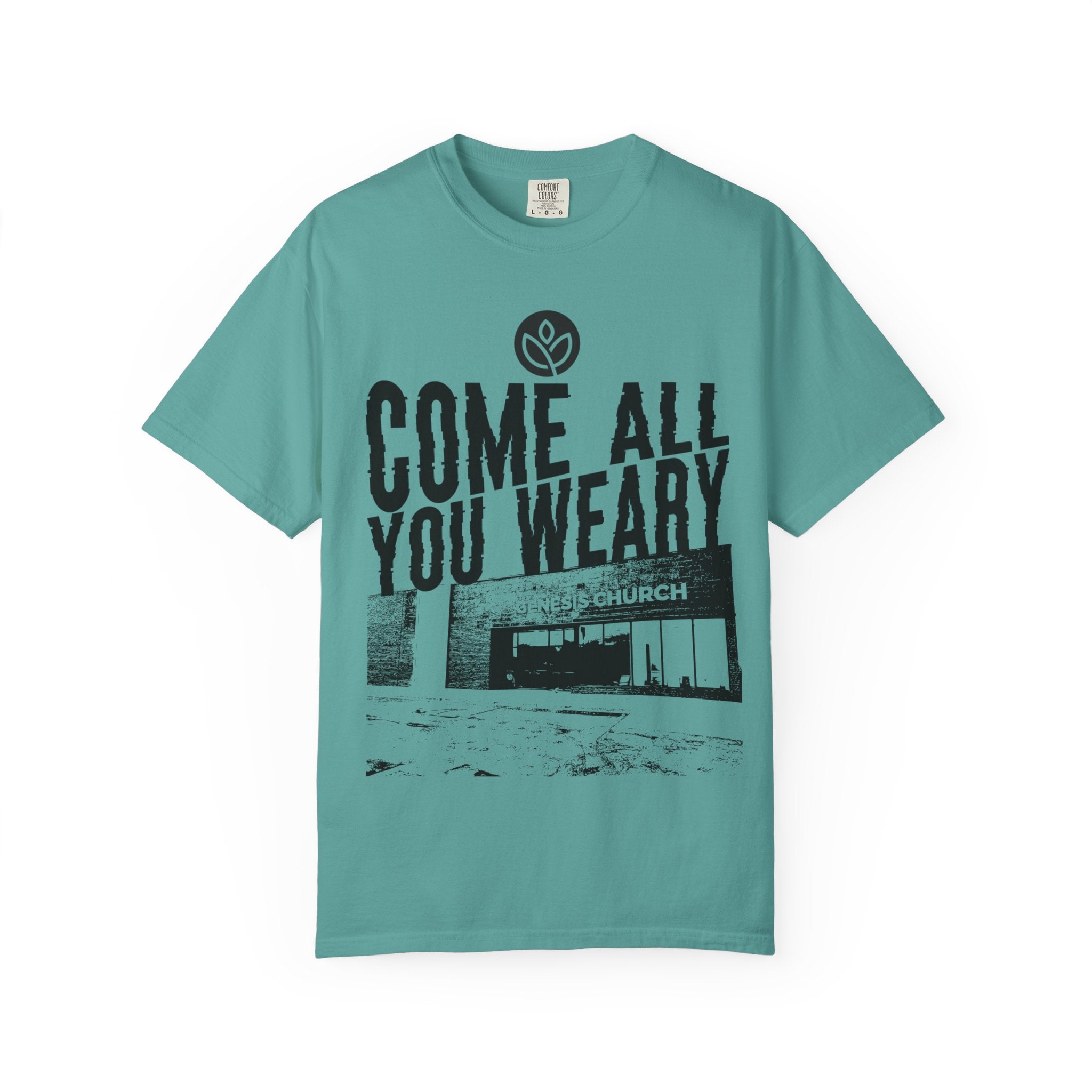 GC Come All You Weary (Front Only) |  Unisex Garment-Dyed Tee