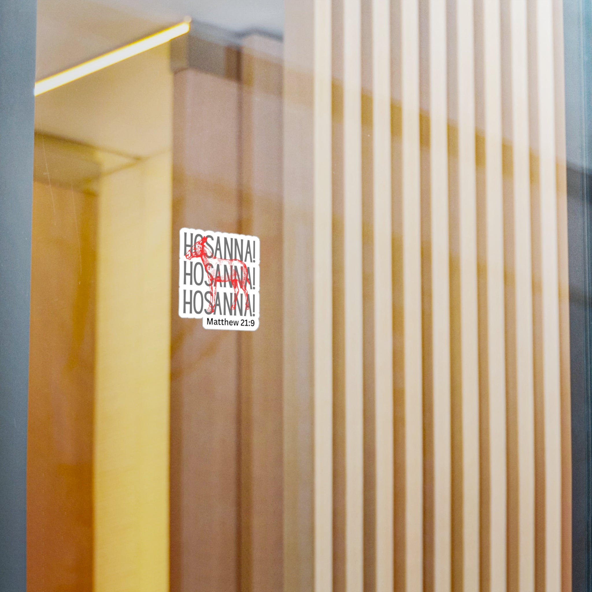 Hosanna Hosanna Hosanna | Vinyl Sticker
