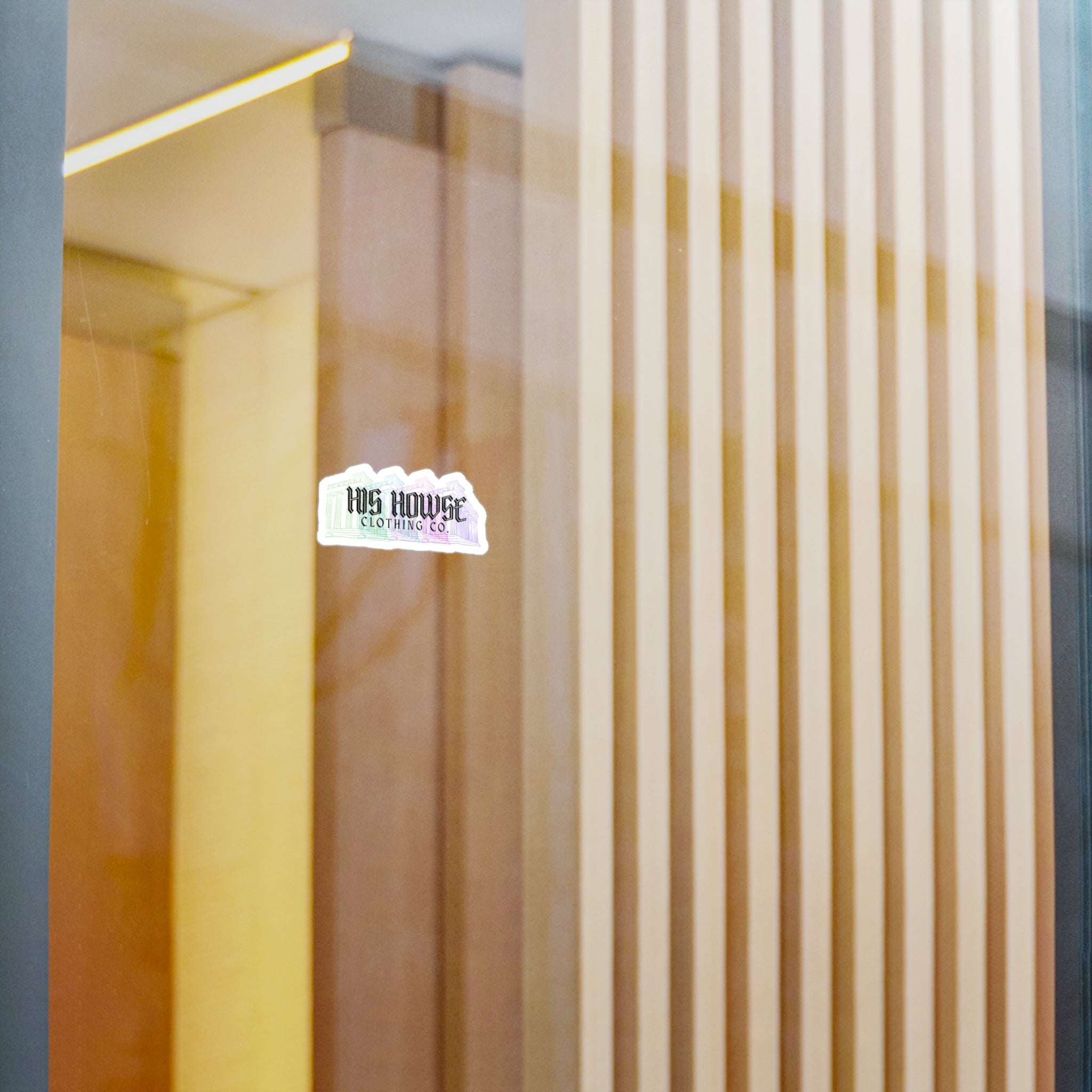 His Howse | Vinyl Sticker