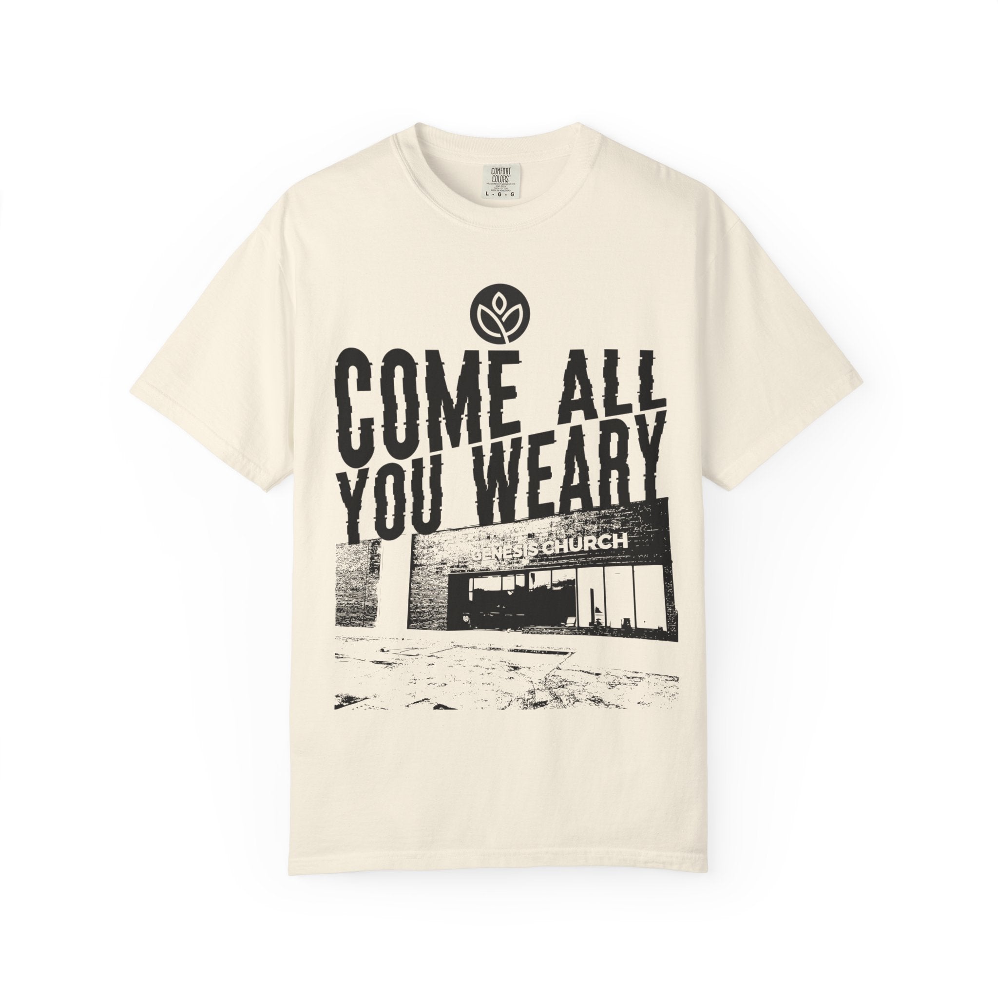 GC Come All You Weary (Front Only) |  Unisex Garment-Dyed Tee