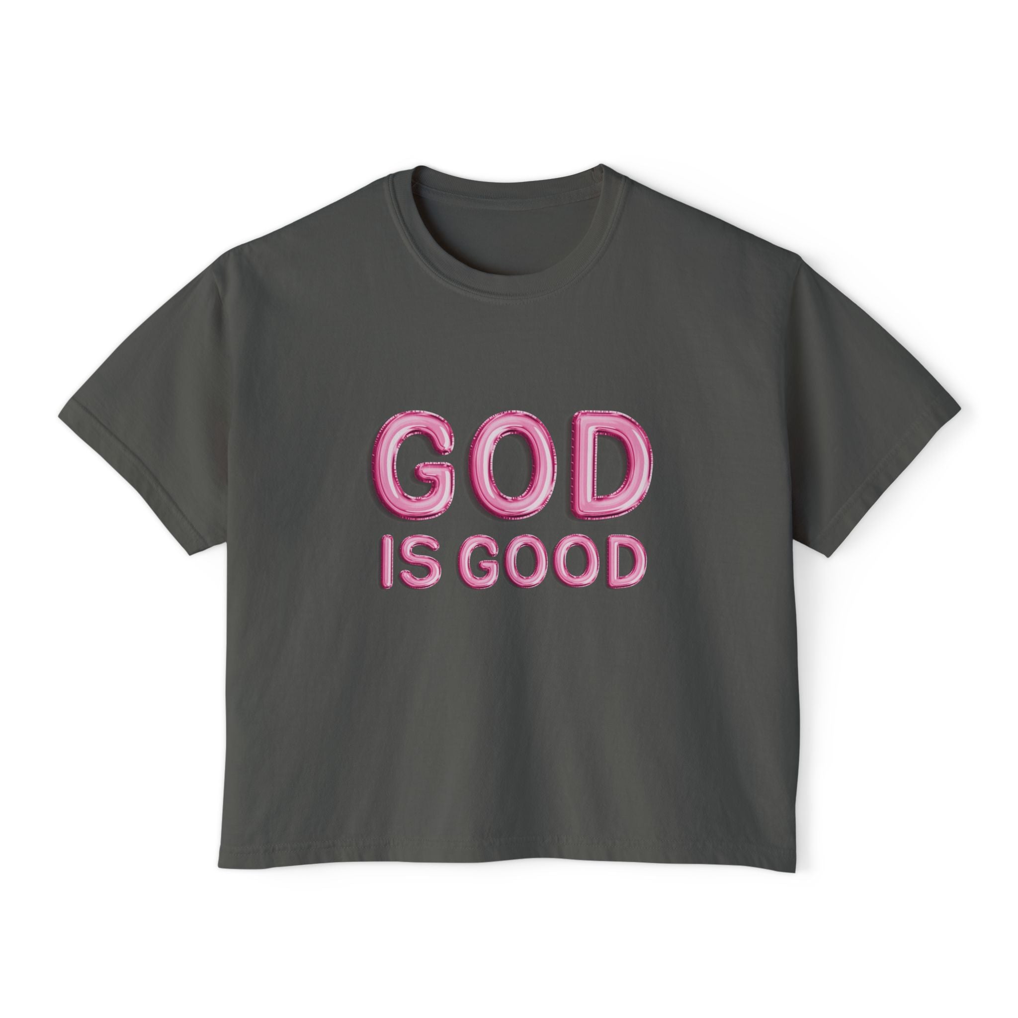 God is Good Balloons | Woman's Boxy Tee