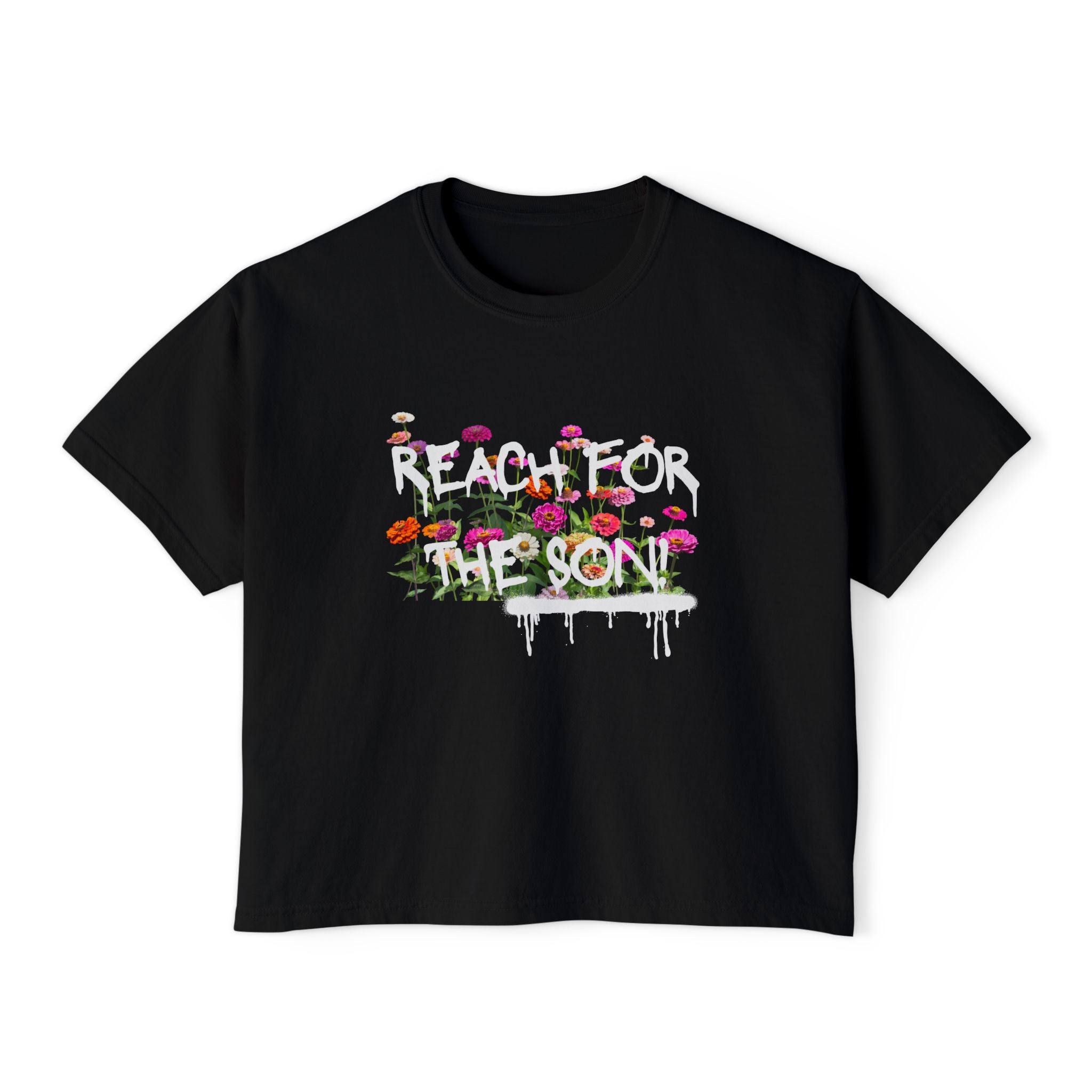 Reach For The Son | Woman's Boxy Tee