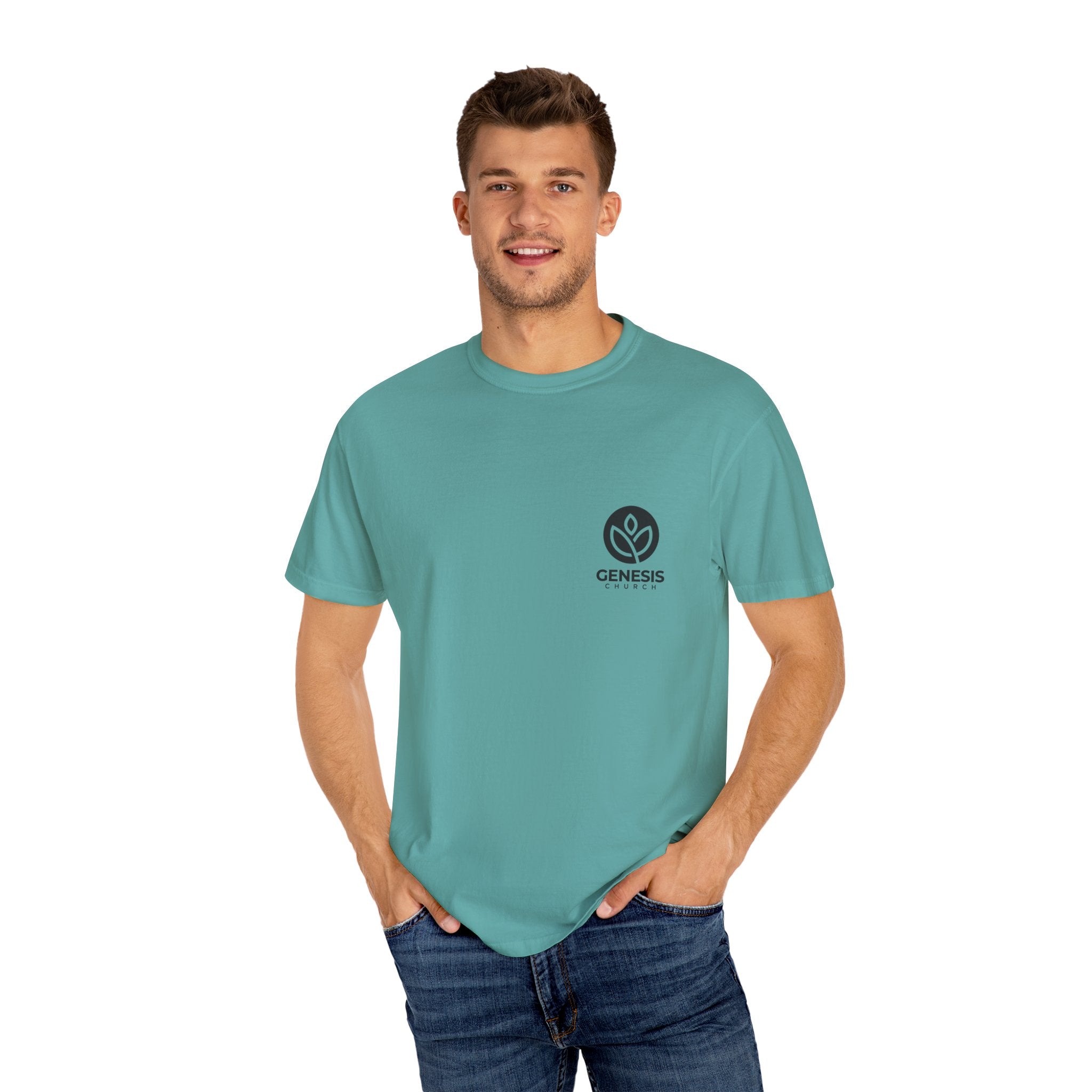 GC Come All You Weary (Front and Back) |  Unisex Garment-Dyed Tee