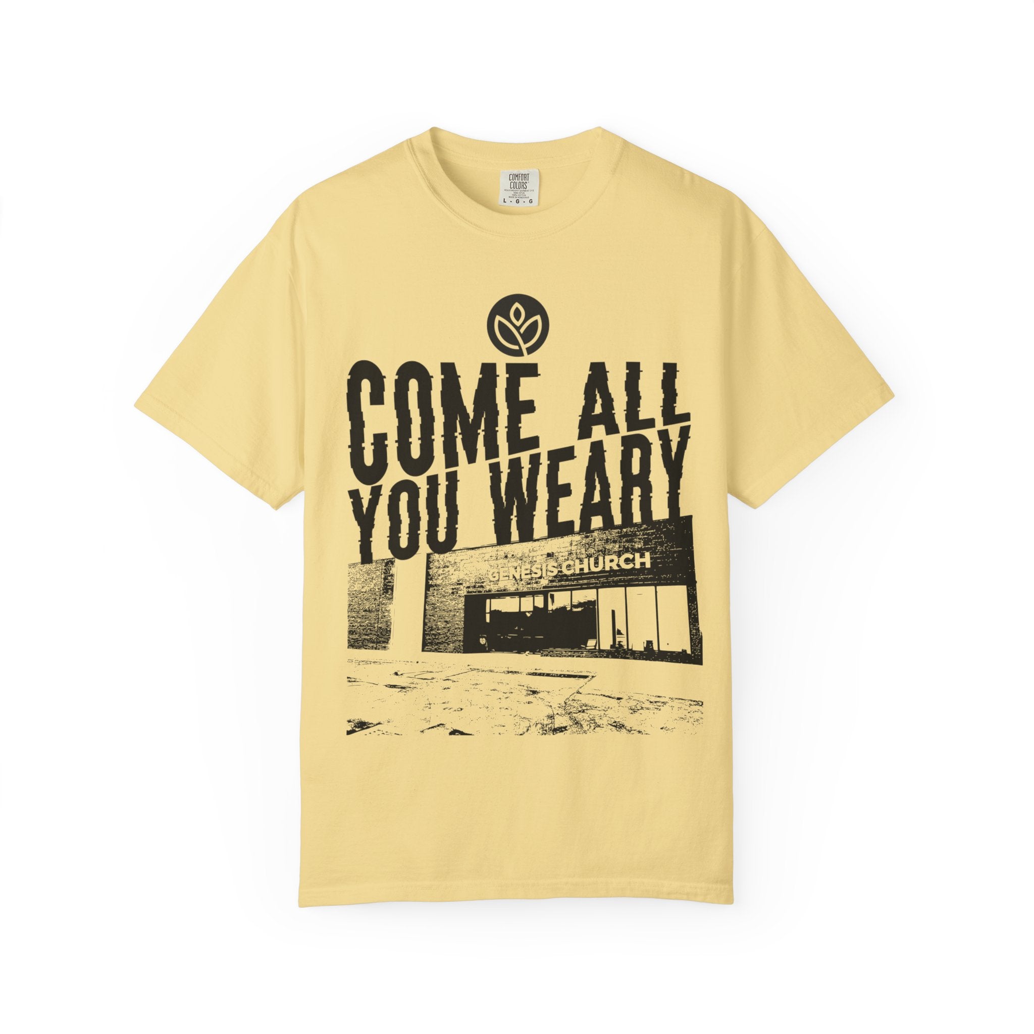 GC Come All You Weary (Front Only) |  Unisex Garment-Dyed Tee
