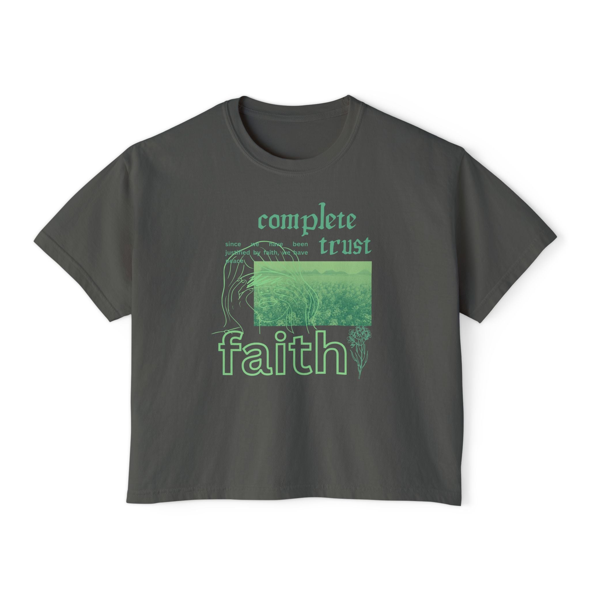 Faith | Woman's Boxy Tee