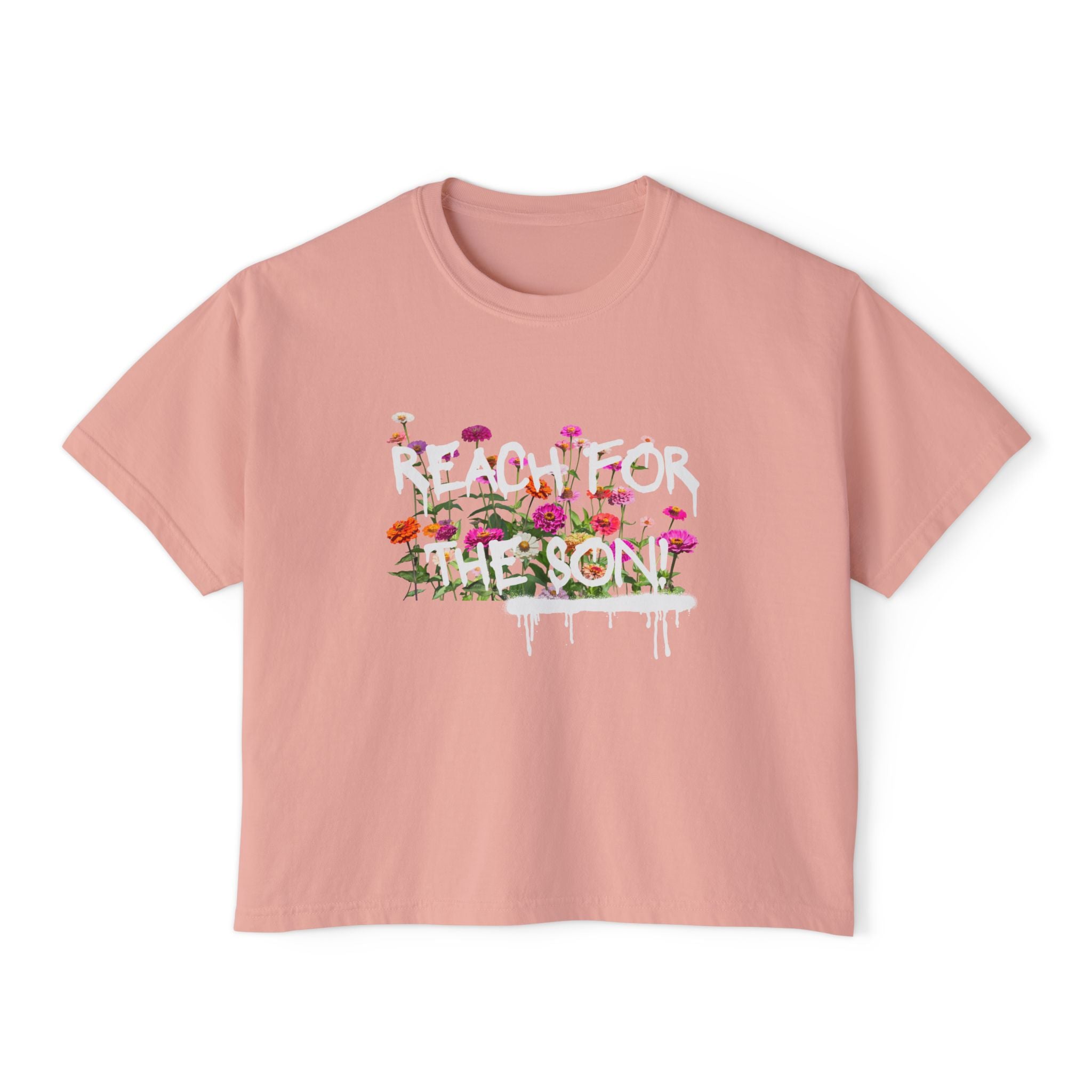 Reach For The Son | Woman's Boxy Tee
