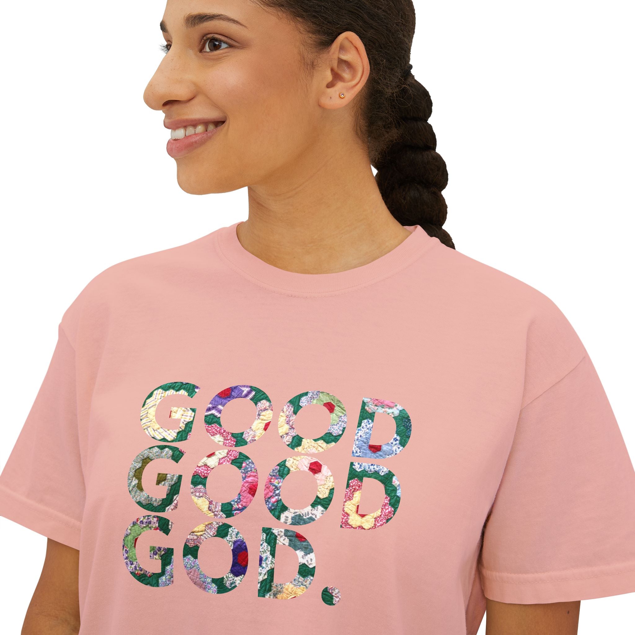Good Good God | Woman's Boxy Tee