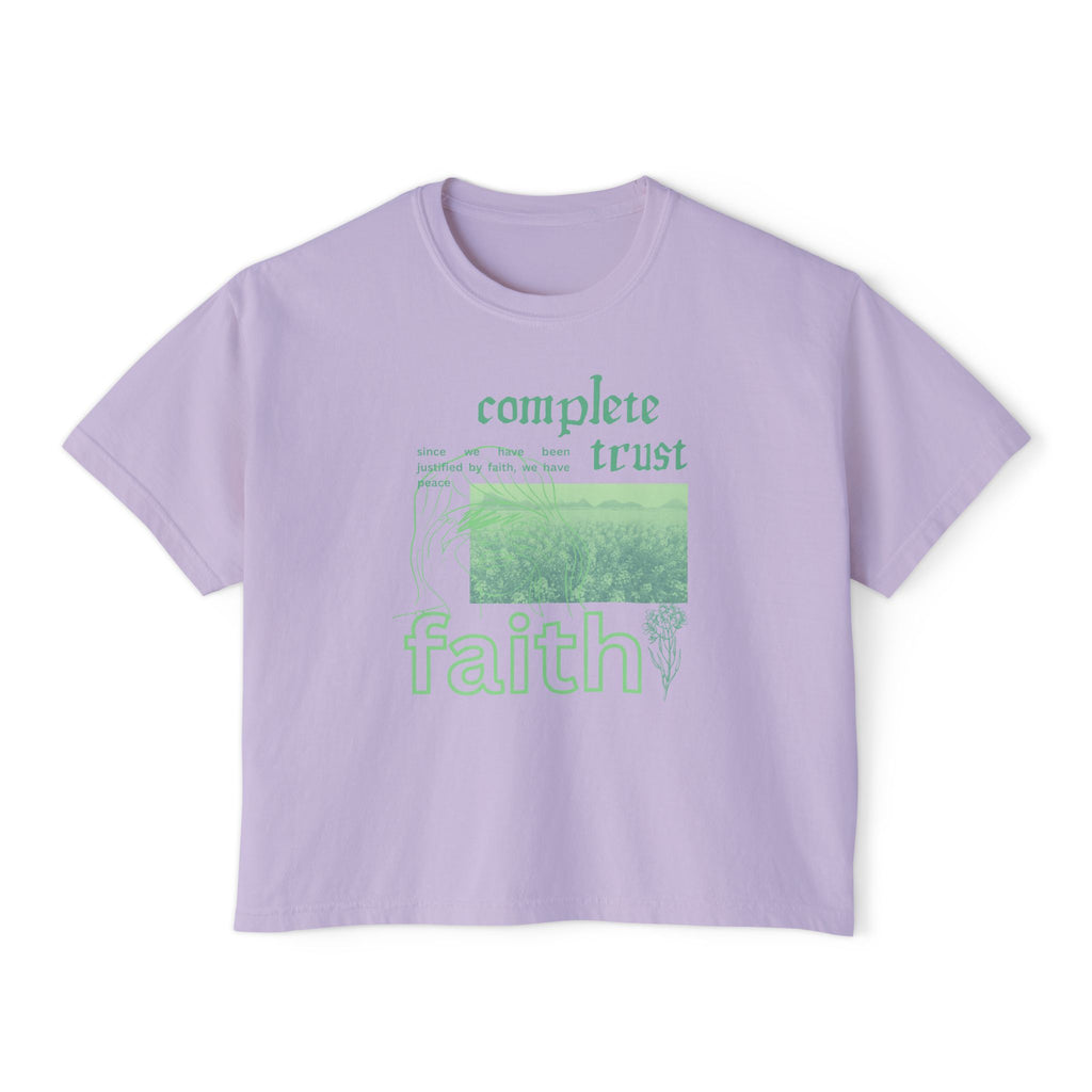 Faith | Woman's Boxy Tee