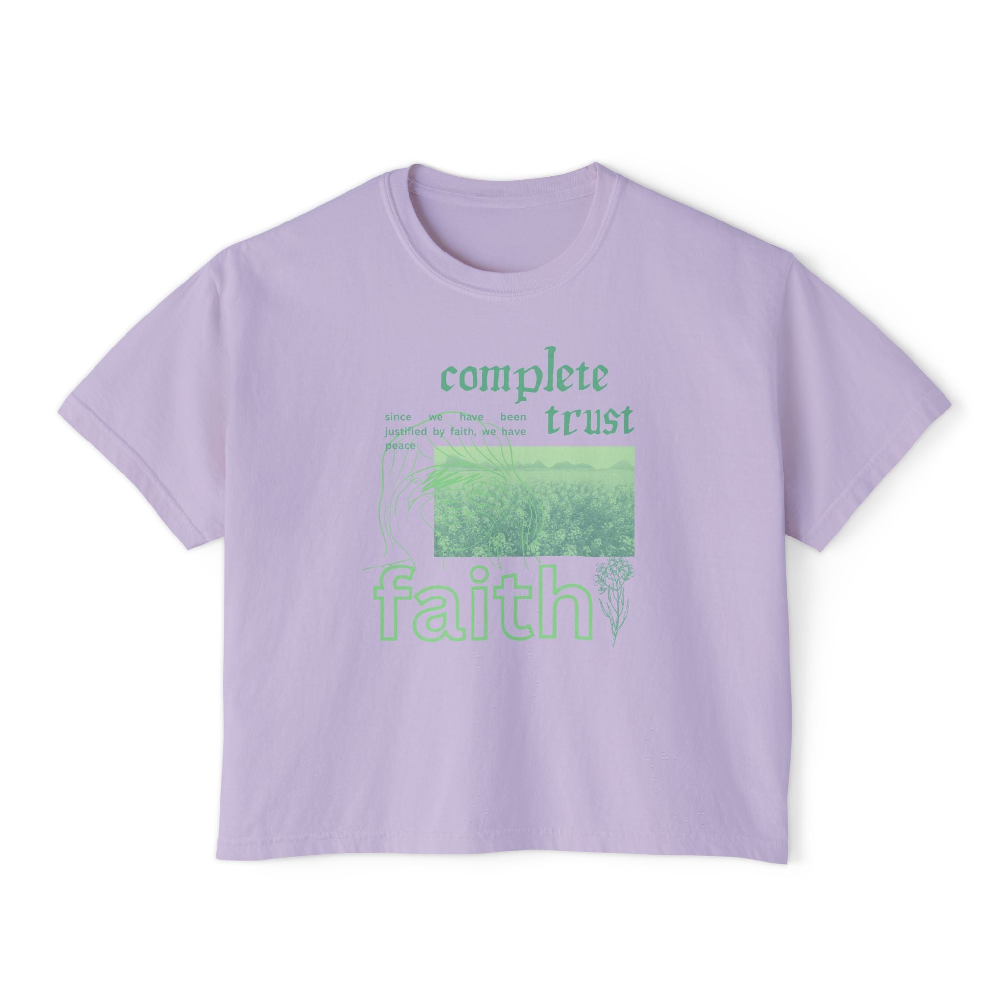 Faith | Woman's Boxy Tee