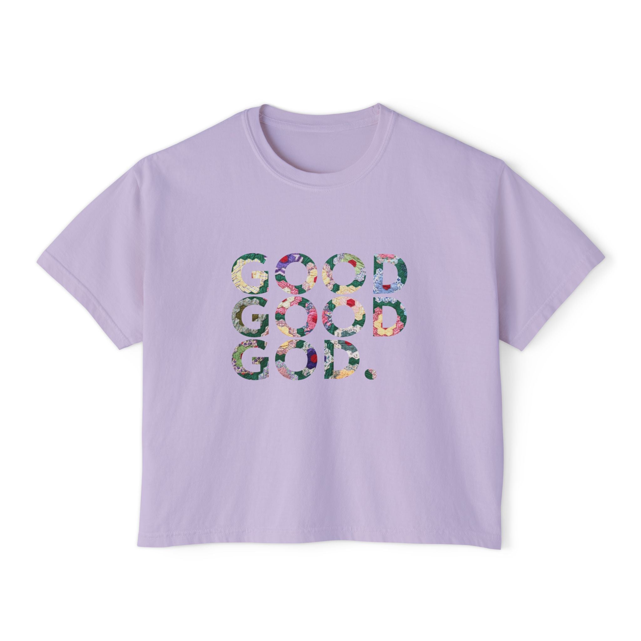 Good Good God | Woman's Boxy Tee