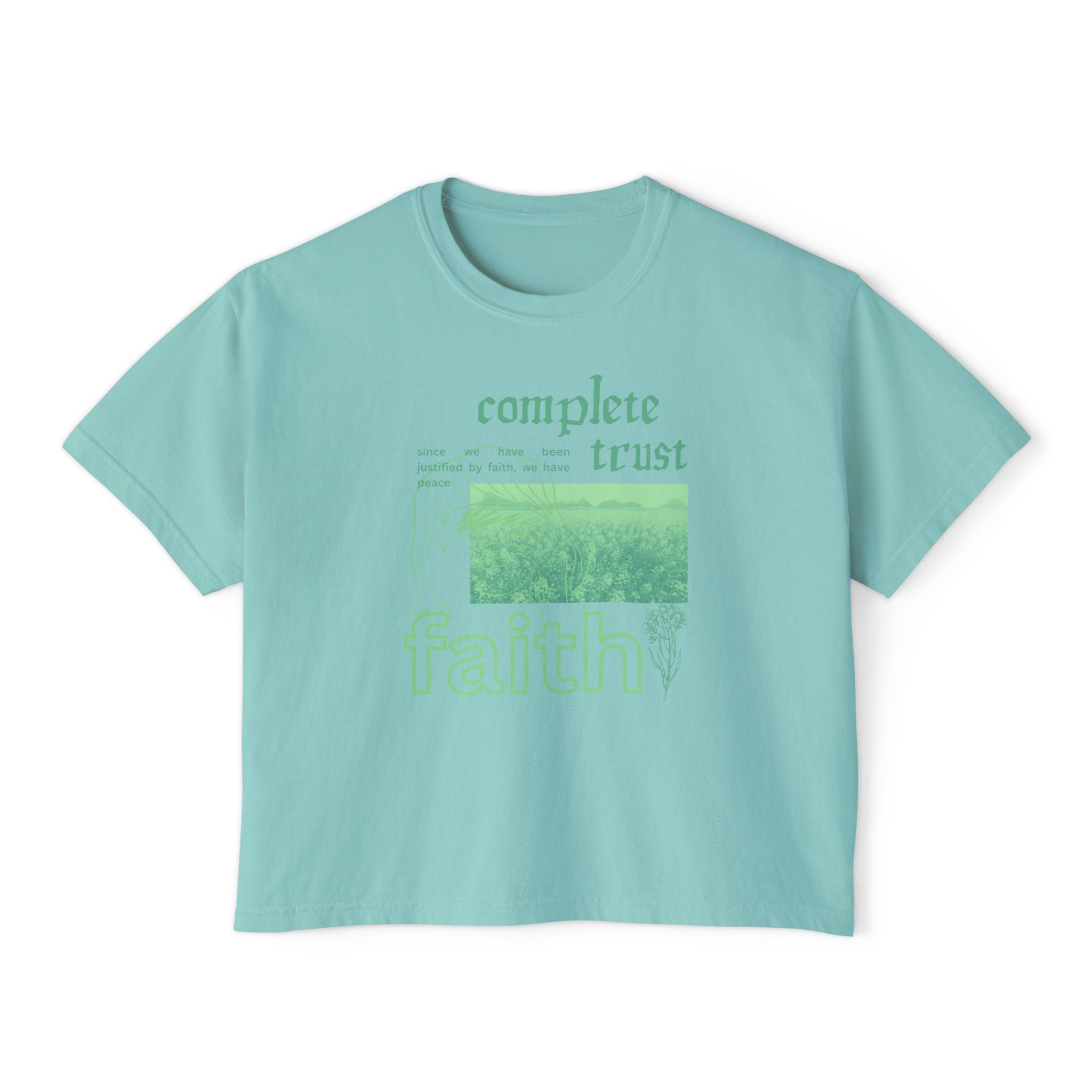 Faith | Woman's Boxy Tee