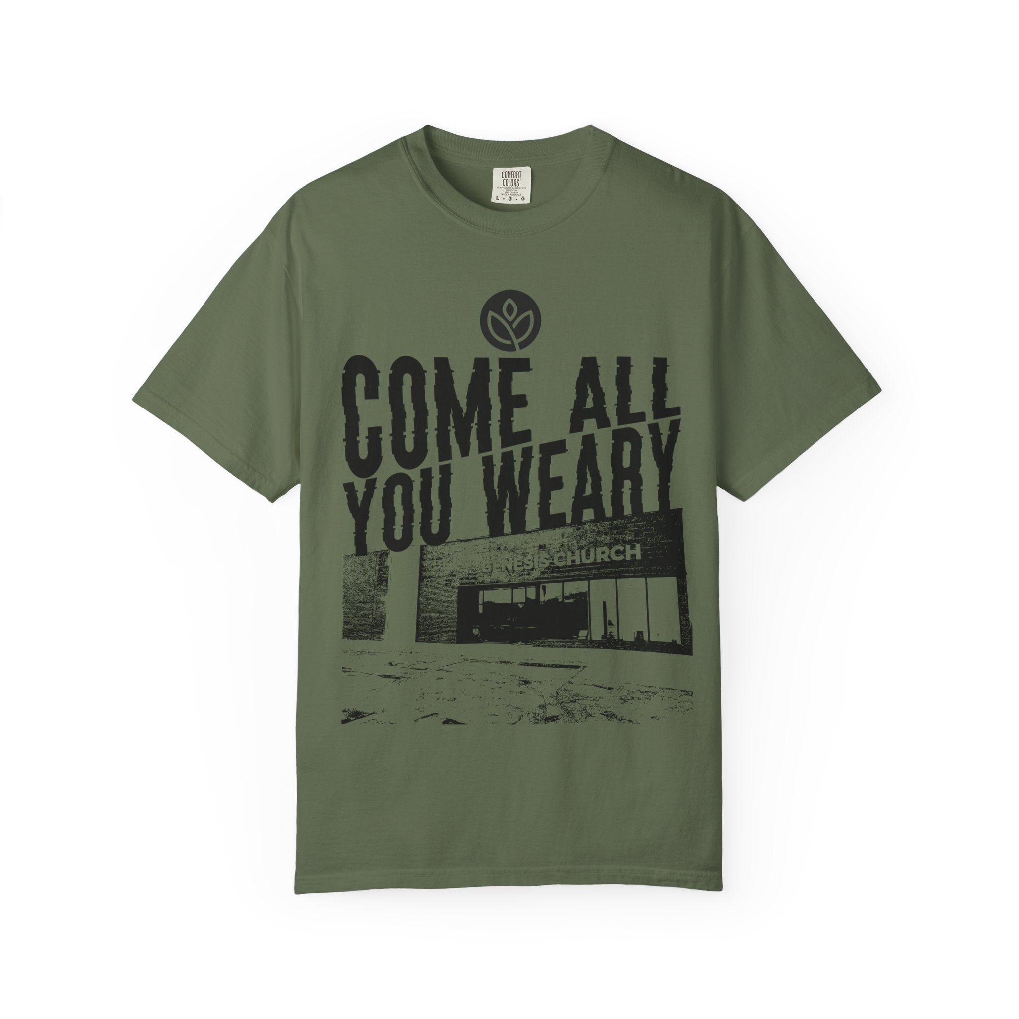 GC Come All You Weary (Front Only) |  Unisex Garment-Dyed Tee