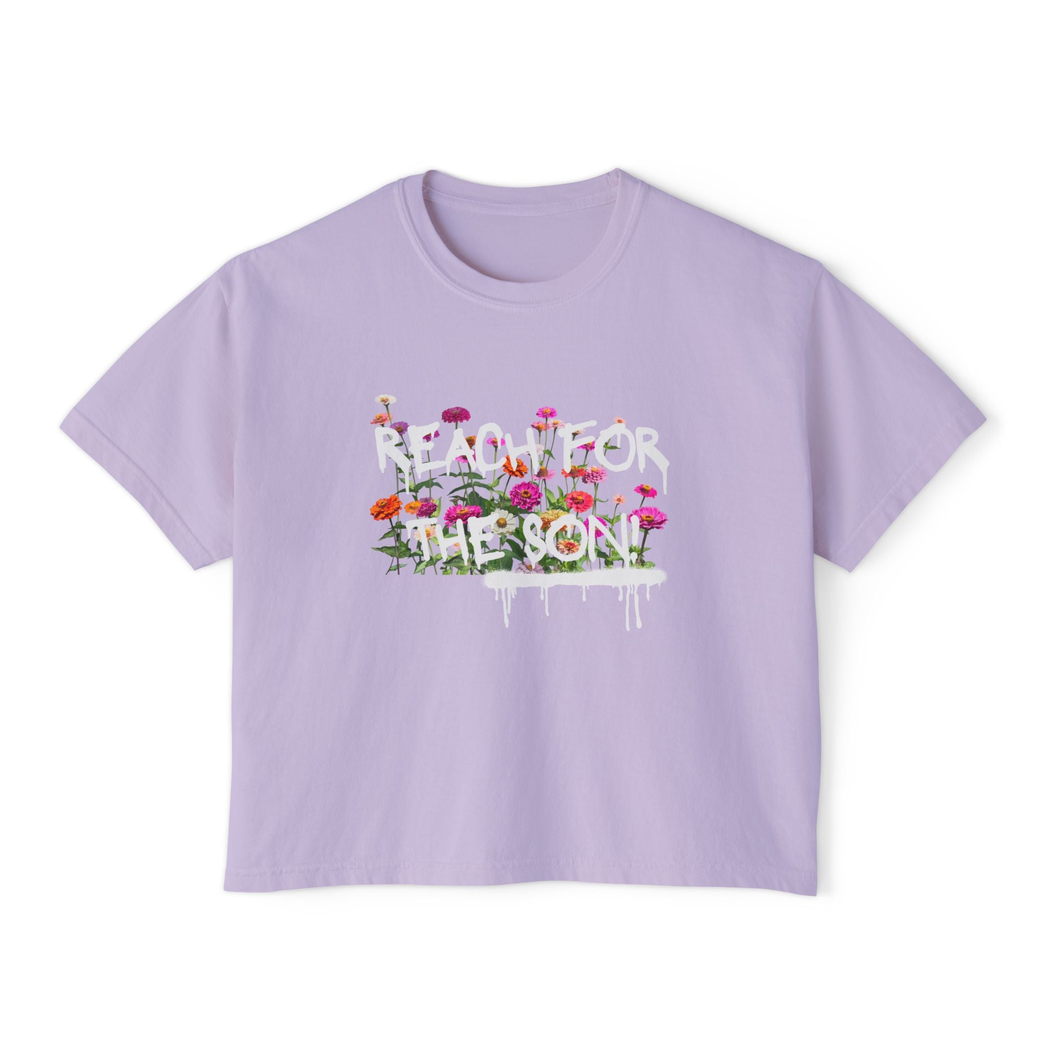 Reach For The Son | Woman's Boxy Tee