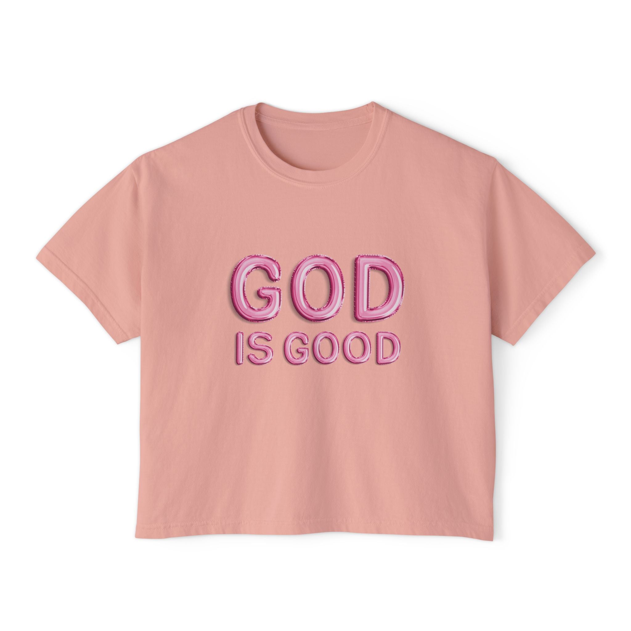 God is Good Balloons | Woman's Boxy Tee