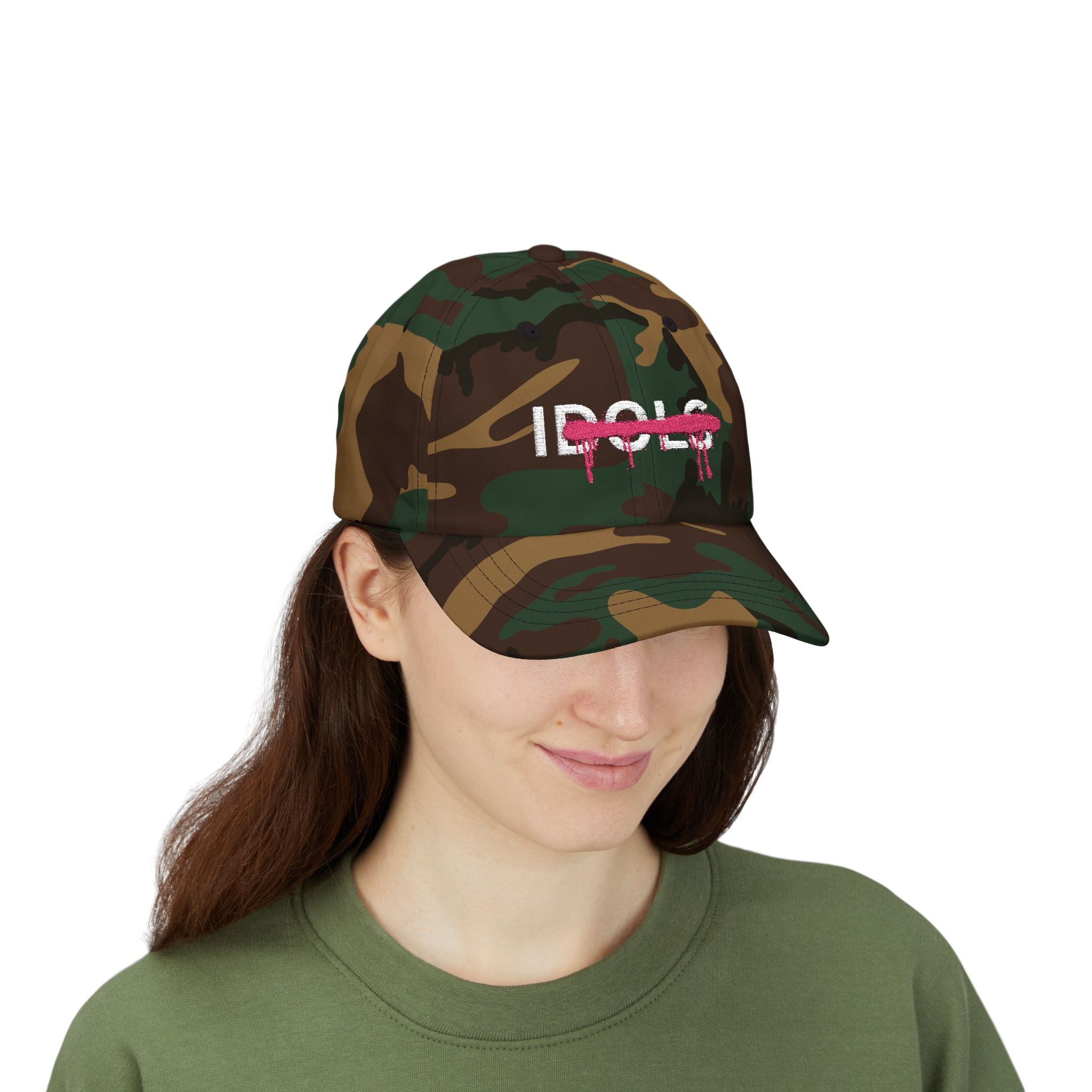 Destroy Your Idols  | Camo Dad Cap