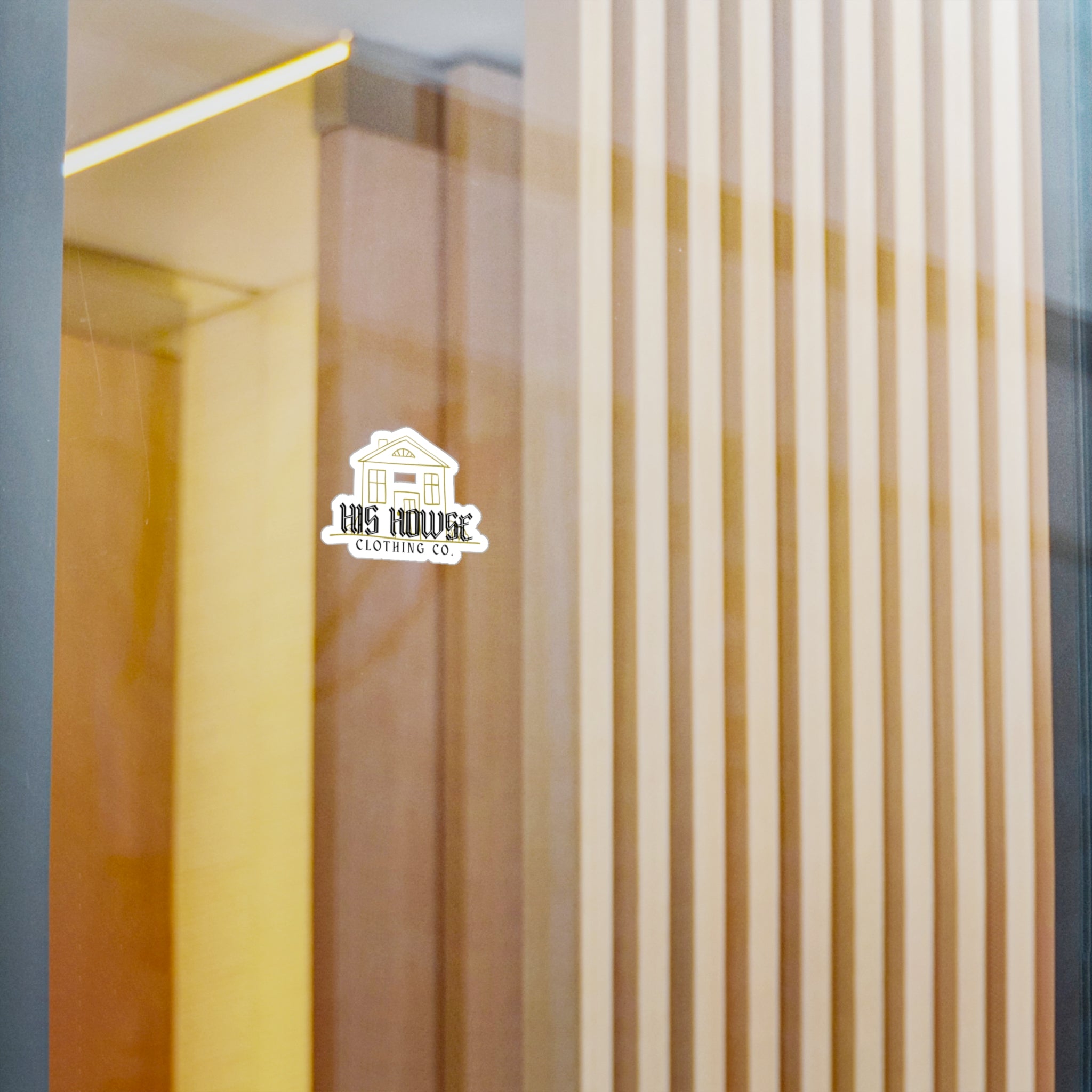 His Howse | Vinyl Sticker