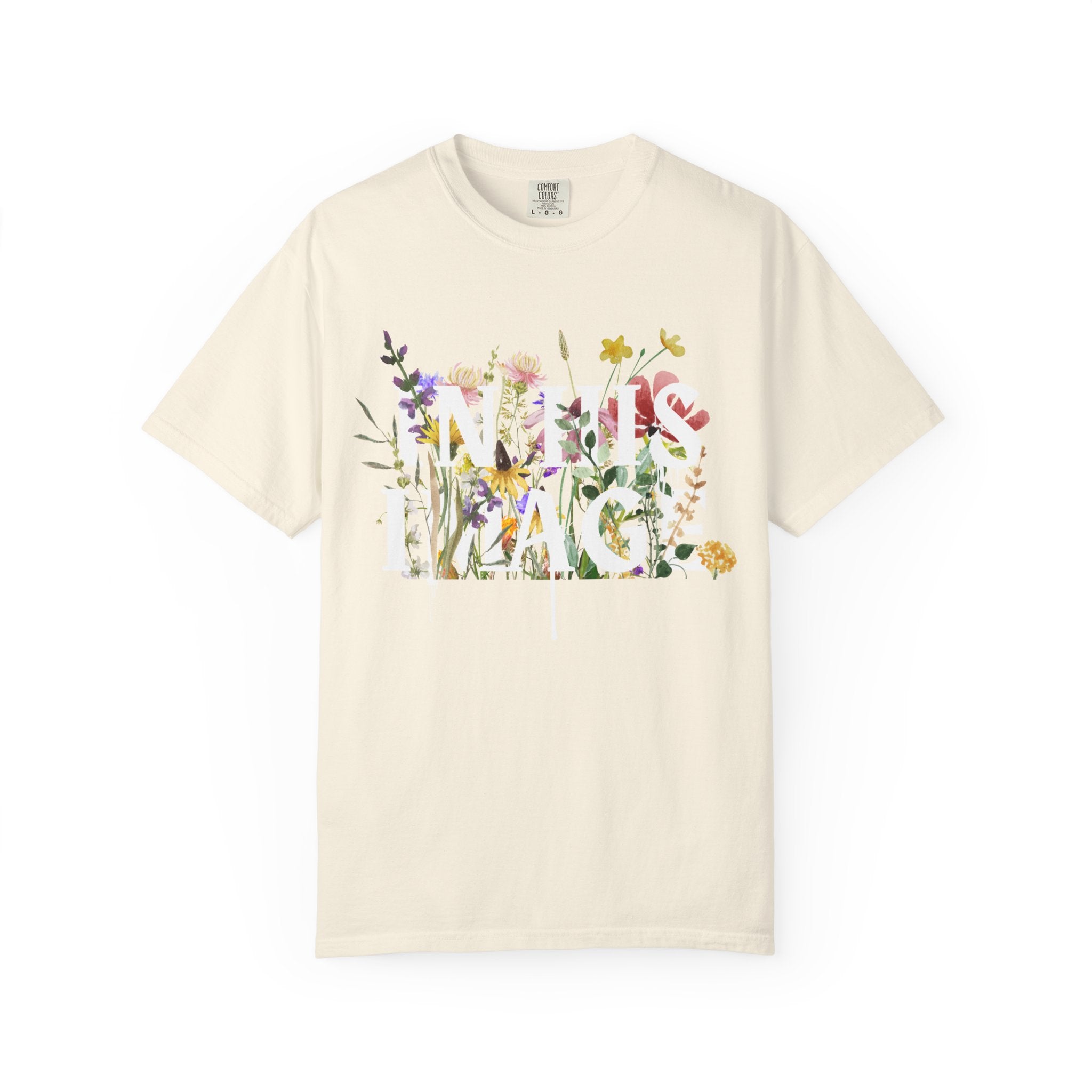 In His Image Unisex Garment-Dyed Tee