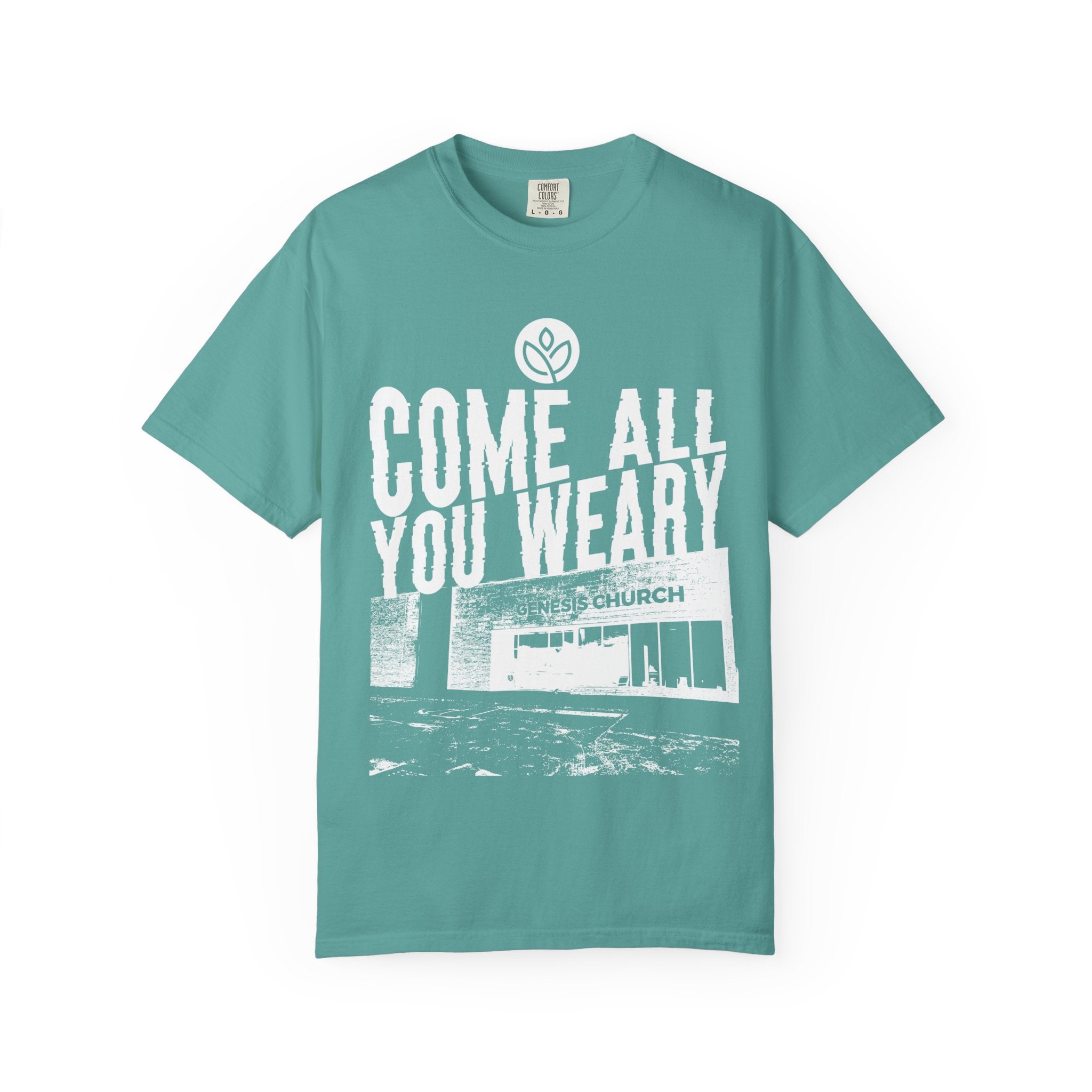 GC Come All You Weary (Front Only) |  Unisex Garment-Dyed Tee