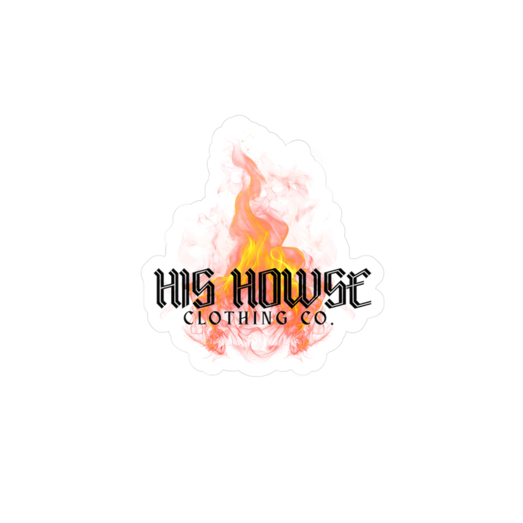 His Howse | Vinyl Sticker