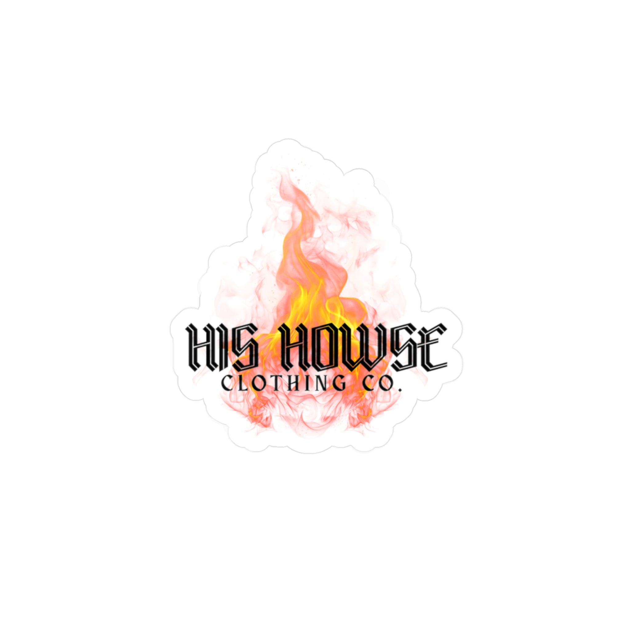 His Howse | Vinyl Sticker
