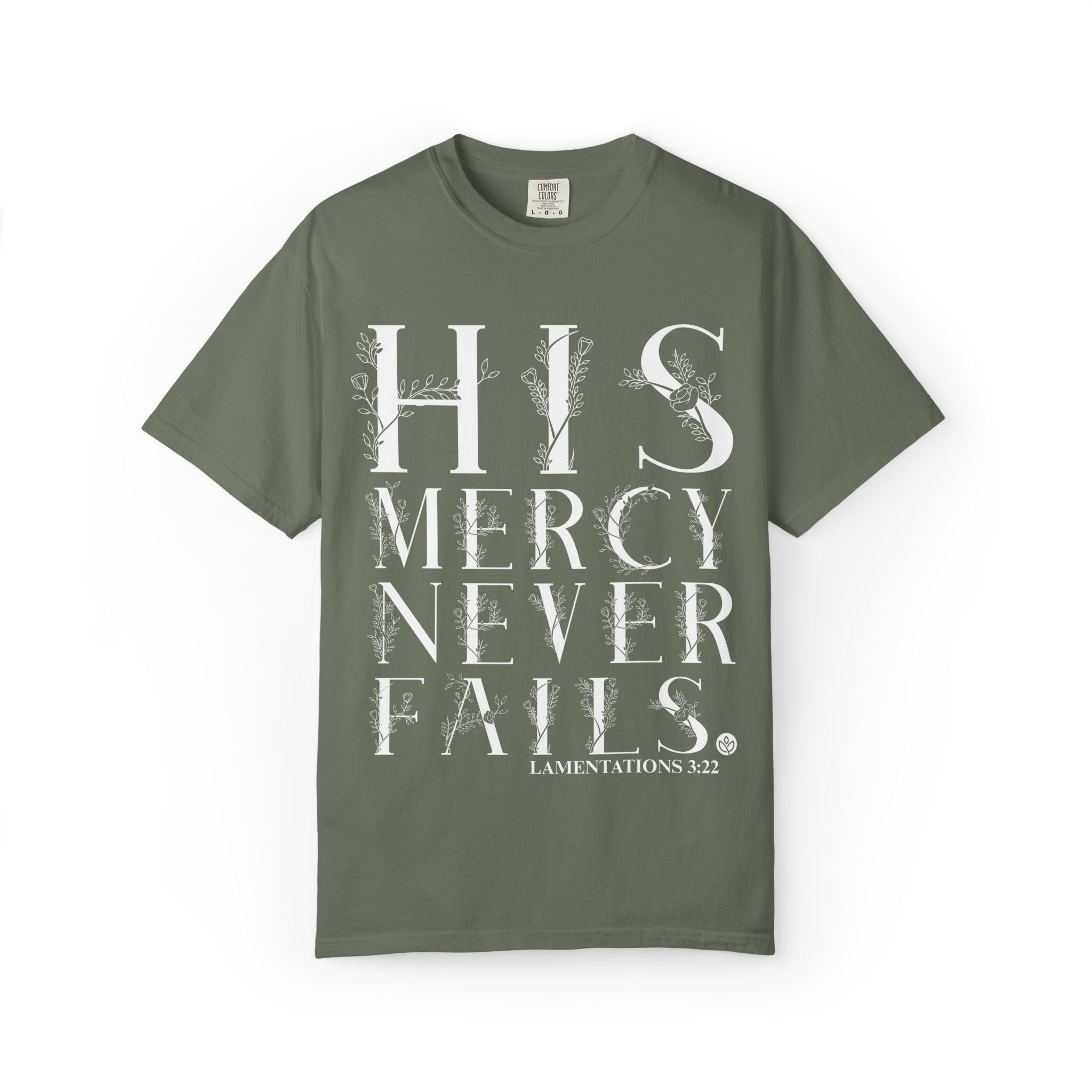 His Mercy GC |  Unisex Garment-Dyed Tee
