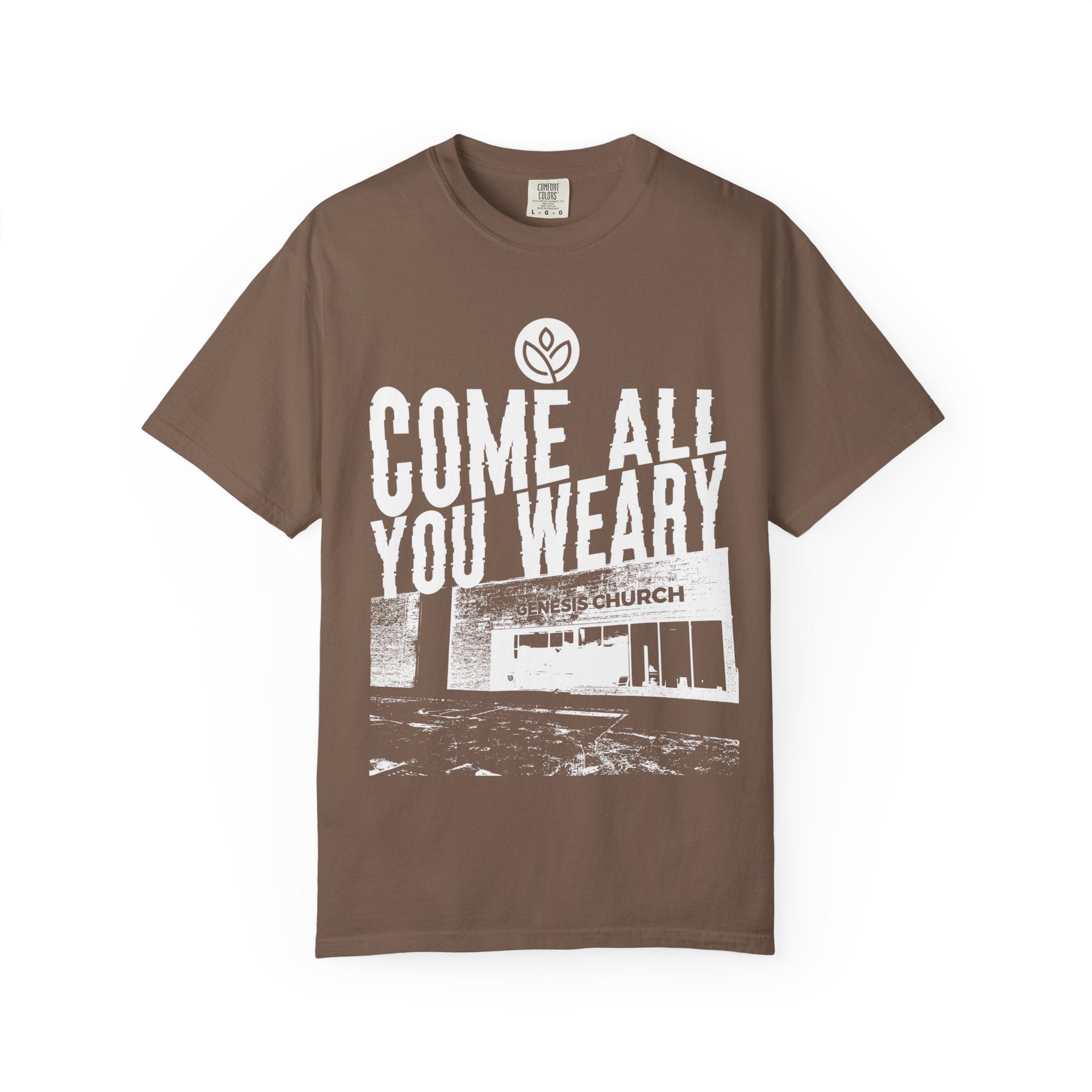 GC Come All You Weary (Front Only) |  Unisex Garment-Dyed Tee