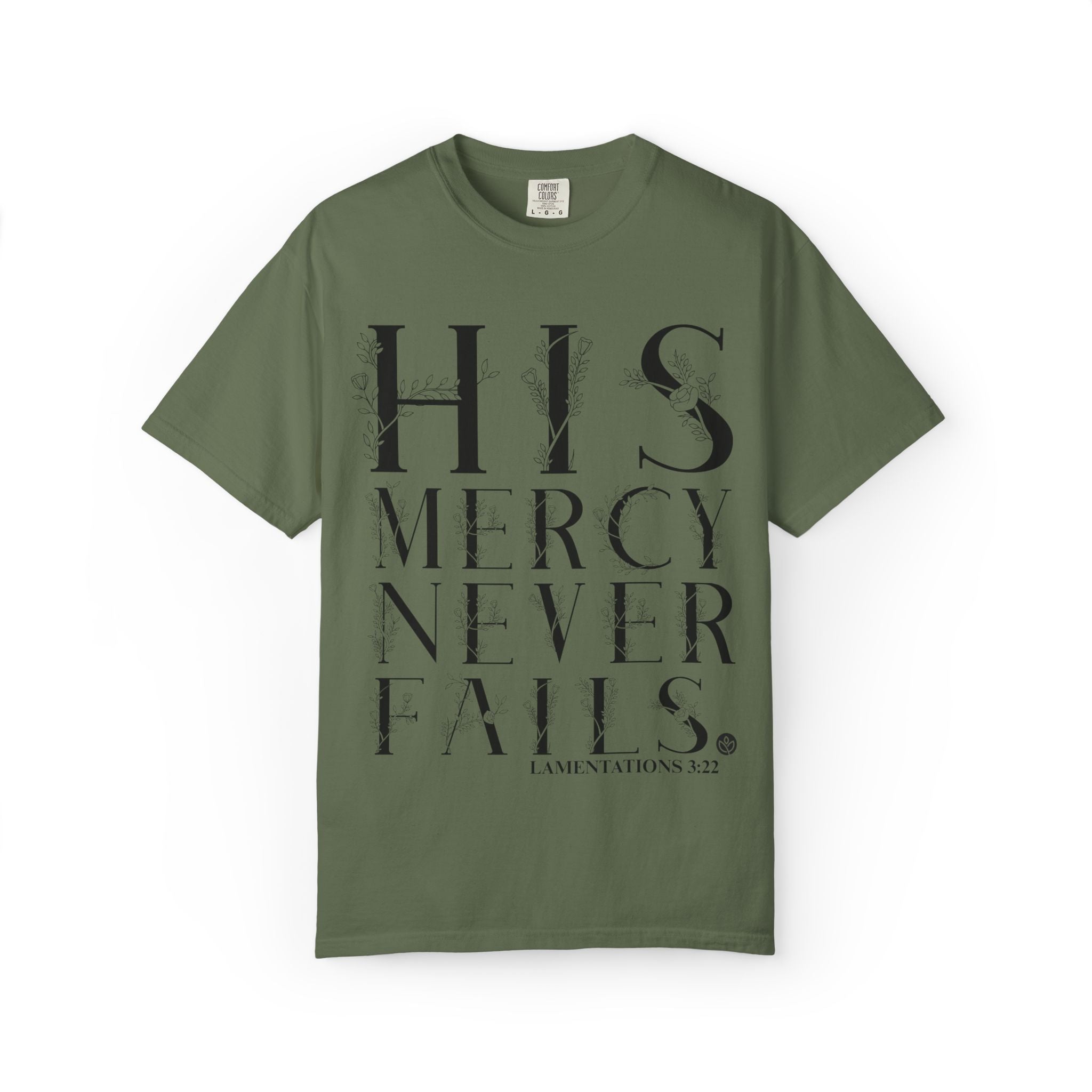 His Mercy GC |  Unisex Garment-Dyed Tee