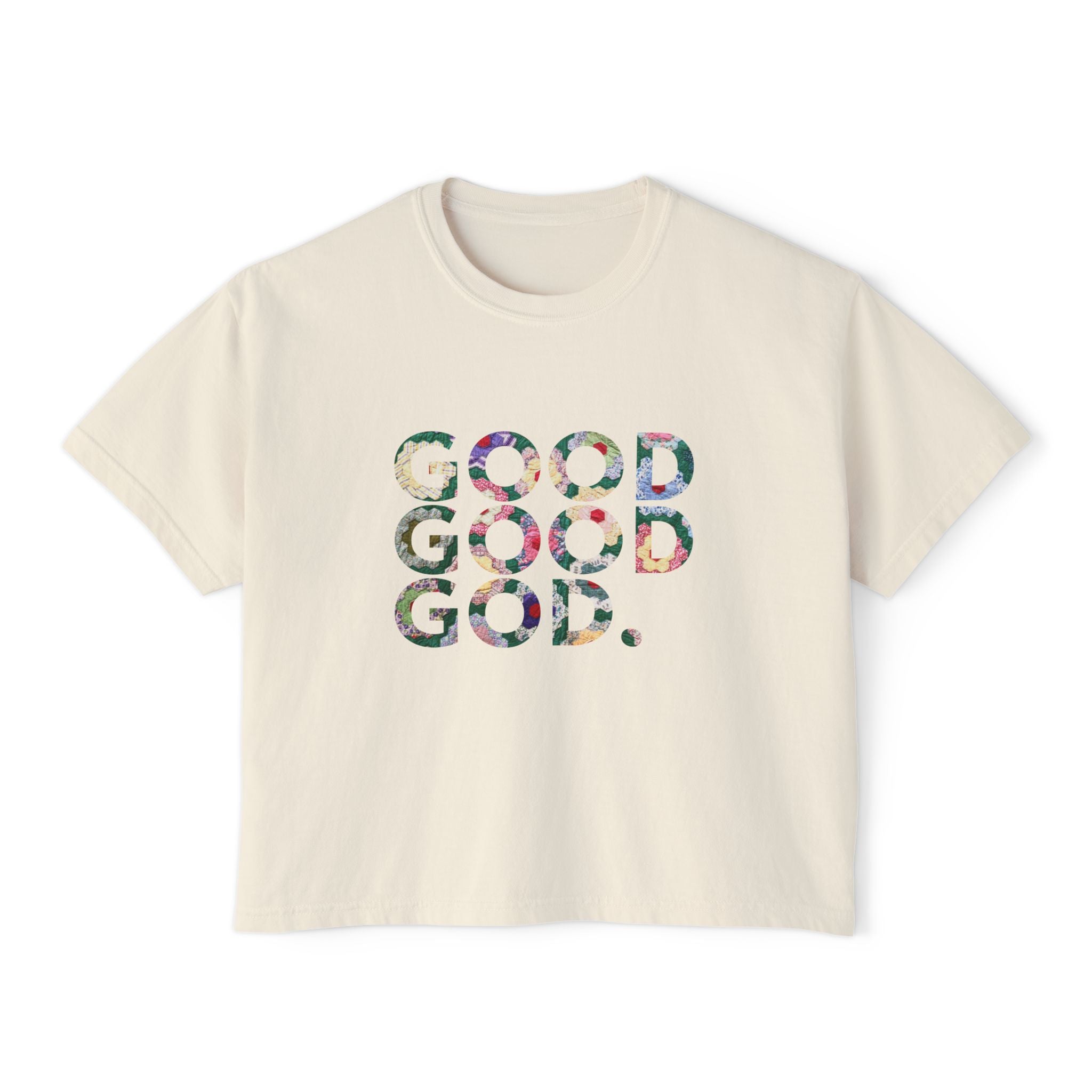 Good Good God | Woman's Boxy Tee